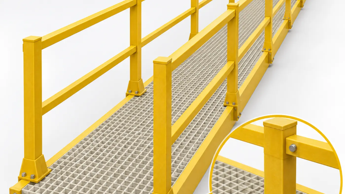 Passarela — detalhe